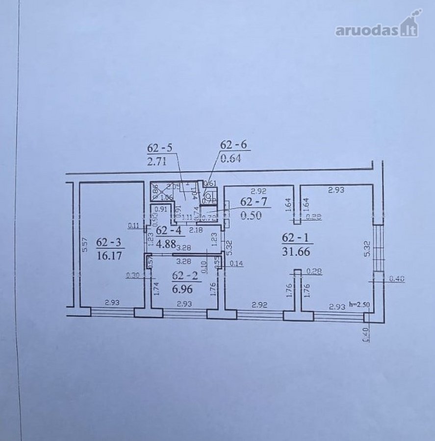 Parduodamos 64,27 kv.m. administracinės - nuotraukos Nr. 27
