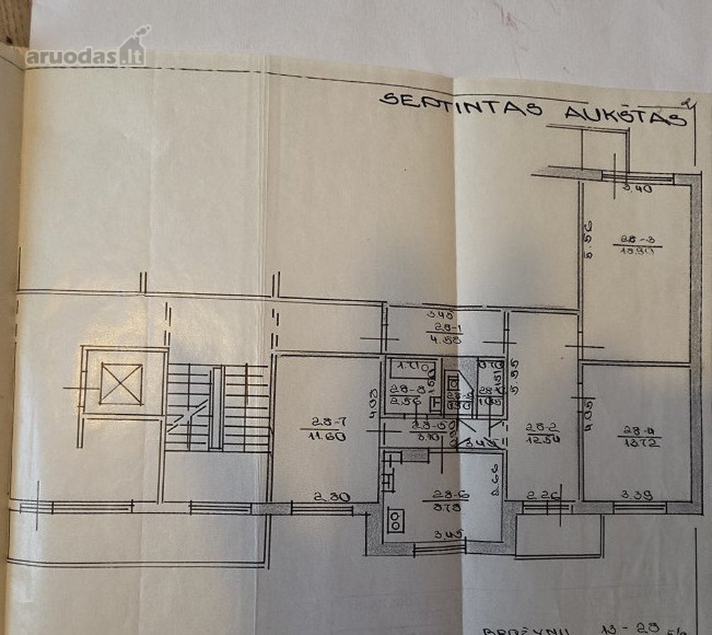 Parduodamas 3 kamb. su holu butas Brožynų g. 7/9 - nuotraukos Nr. 13