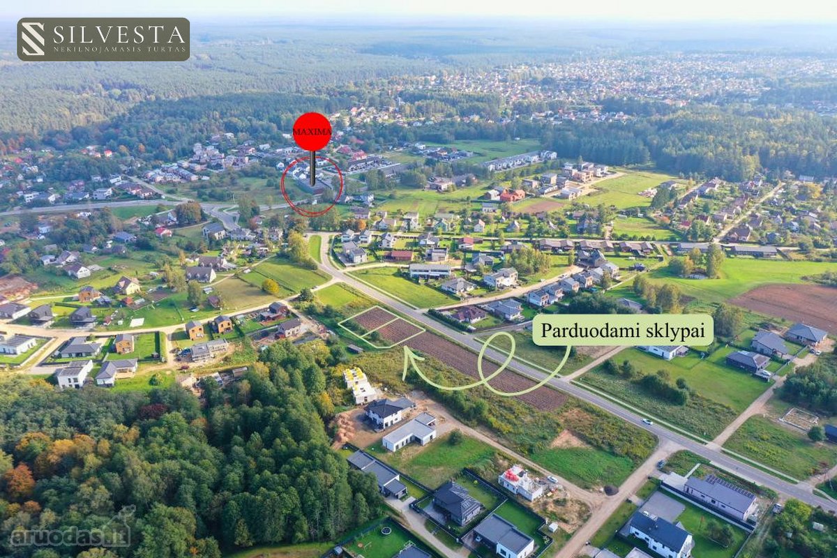 Parduodami du namų valdos sklypai - nuotraukos Nr. 13