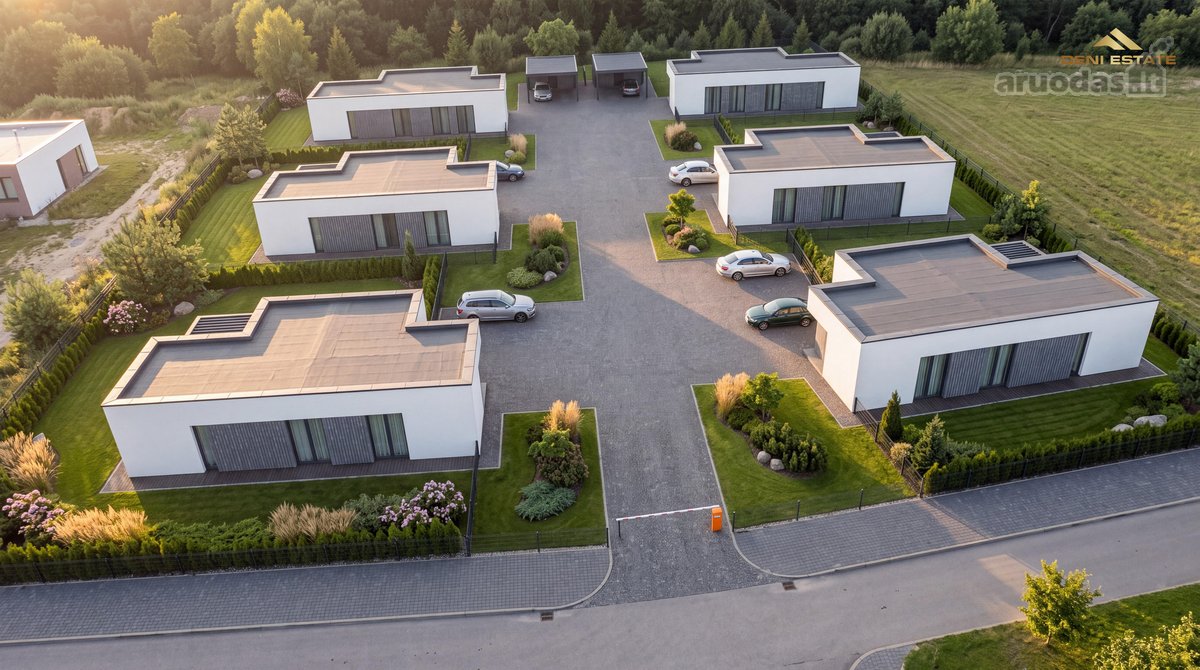 6 namų kvartalas Kalnėnuose šalia miškingo - nuotraukos Nr. 13