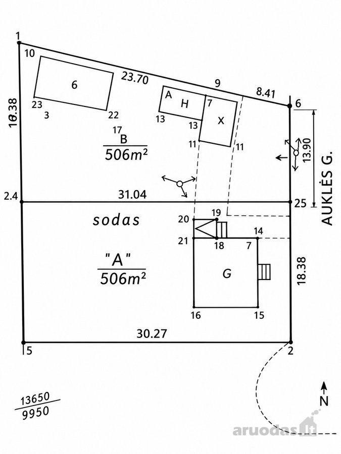 Parduodamas 5,06 A Namų Valdos Sklypas - nuotraukos Nr. 12