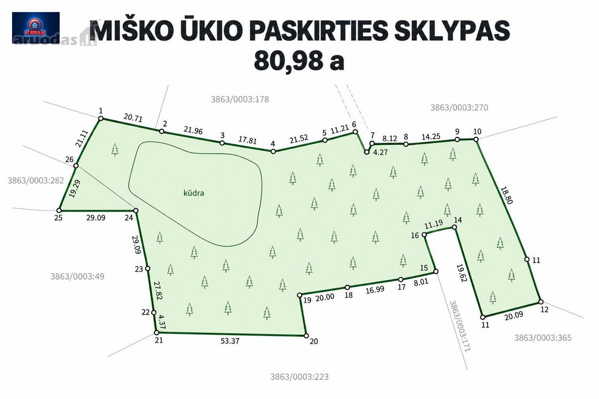 Du Sklypai Su Tvenkiniu Senojoje Varėnoje – - nuotraukos Nr. 5