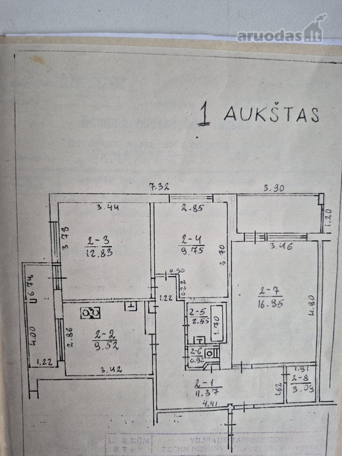 Parduodamas 67 kv. m, 3 kambarių butas - nuotraukos Nr. 28