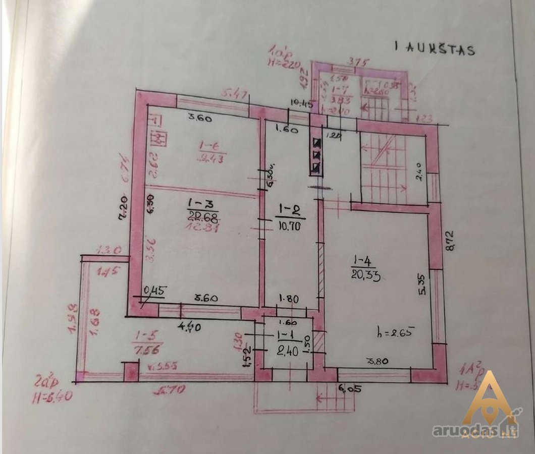 Parduodamas Mūrinis Namas Su 23,4 A Sklypu - nuotraukos Nr. 21