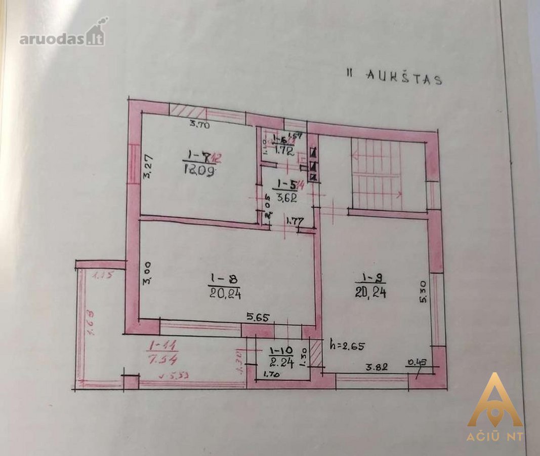 Parduodamas Mūrinis Namas Su 23,4 A Sklypu - nuotraukos Nr. 22