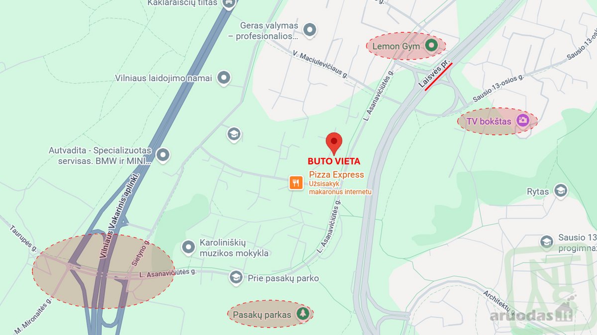 Vakarinio Aplinkelio Pašonėje, Strategiškai - nuotraukos Nr. 27