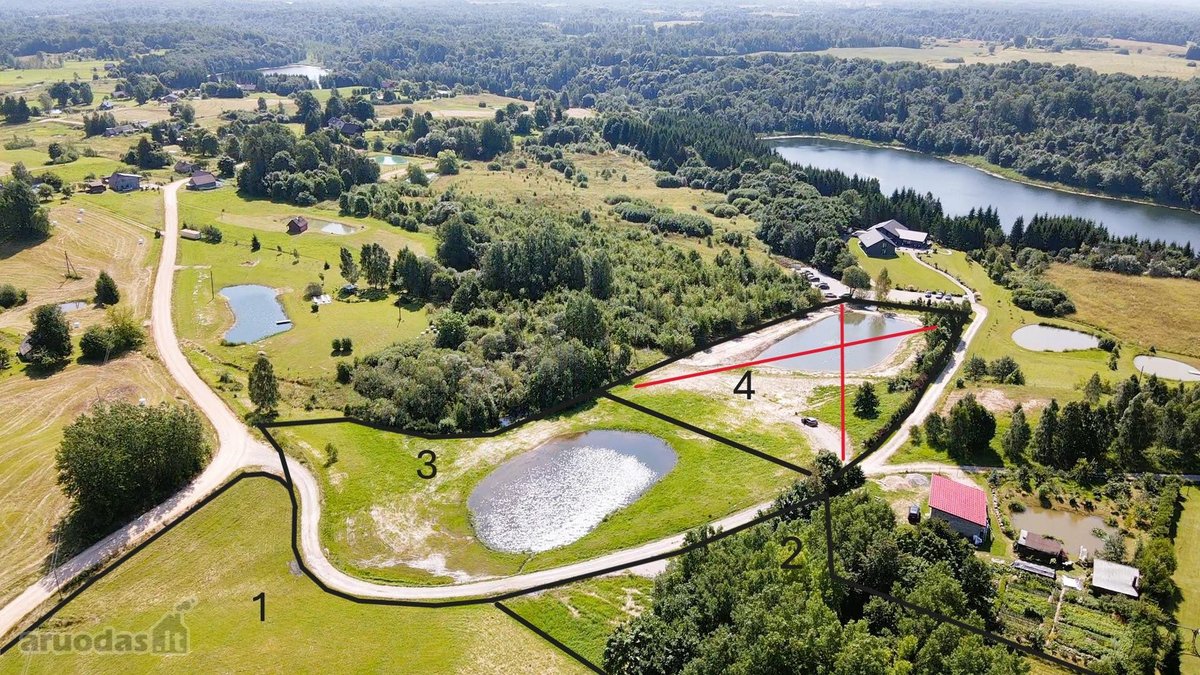 Parduodami 4 Namų Valdos Paskirties Žemės - nuotraukos Nr. 2