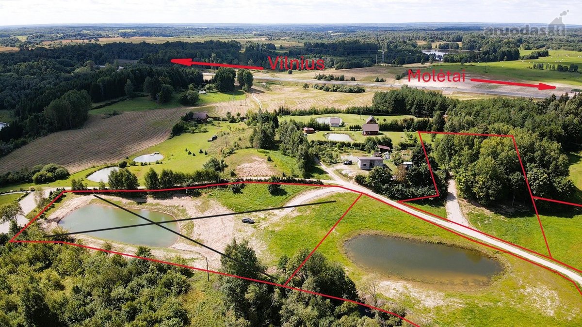 Parduodami 4 Namų Valdos Paskirties Žemės - nuotraukos Nr. 3