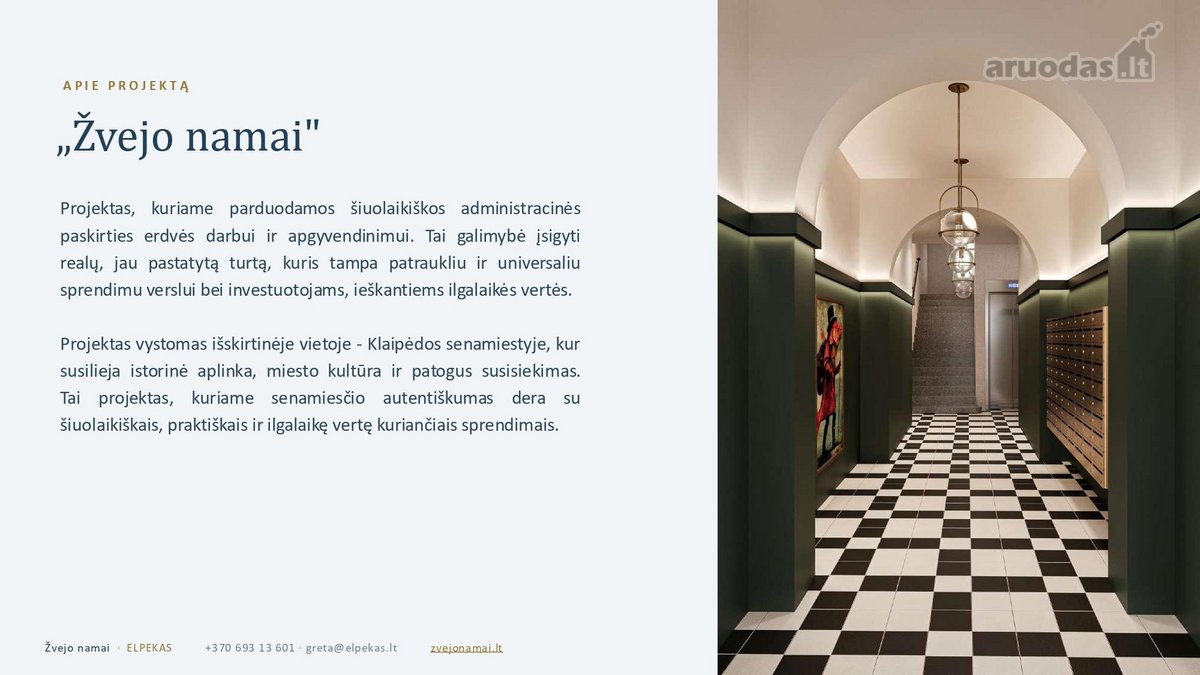 Apartamentai Klaipėdos Senamiestyje Prie - nuotraukos Nr. 2
