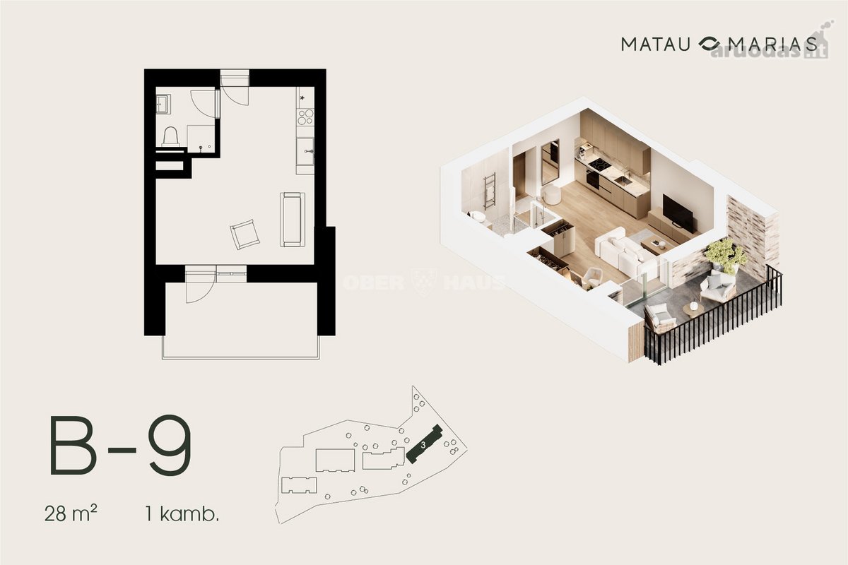 Parduodami 28 m² poilsio paskirties - nuotraukos Nr. 8