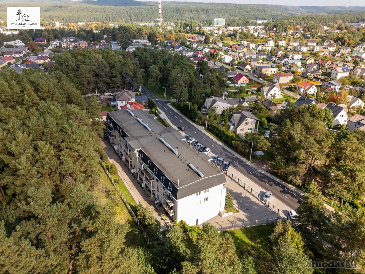 Pušys Už Balkono. Šilti Tonai Viduje. Erdvė - nuotraukos Nr. 38