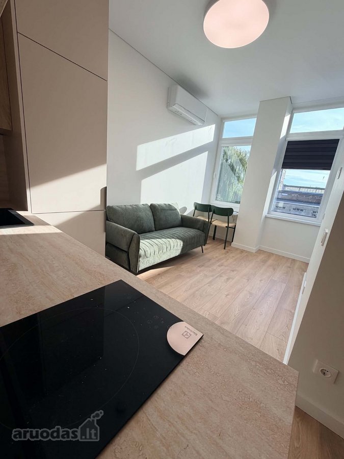 Visiškai naujas, dar negyventas butas  23 m² - nuotraukos Nr. 4
