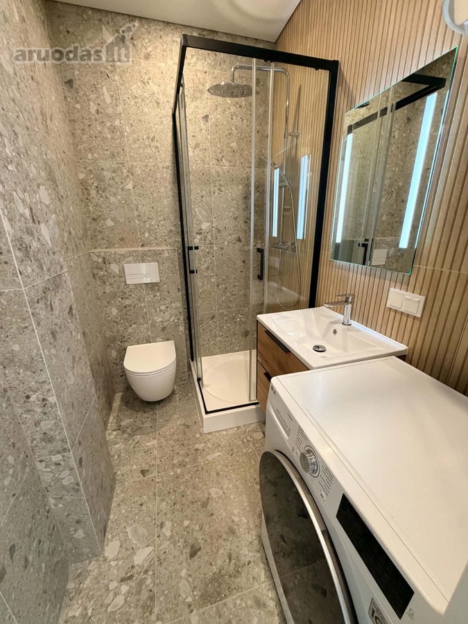 Visiškai naujas, dar negyventas butas  23 m² - nuotraukos Nr. 7