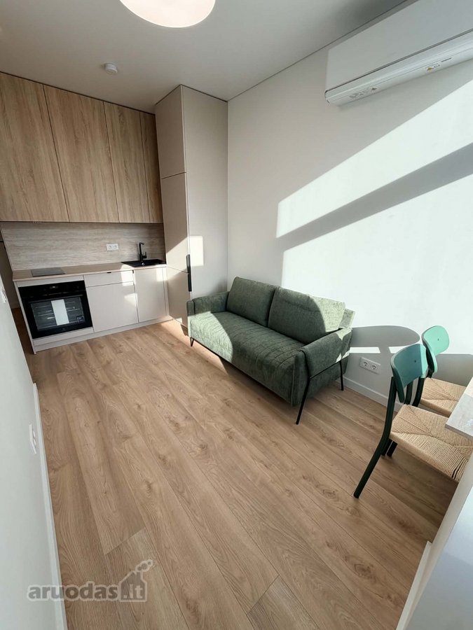 Visiškai naujas, dar negyventas butas  23 m² - nuotraukos Nr. 3