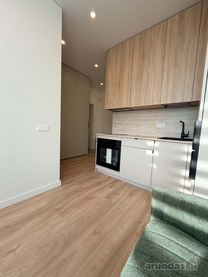 Visiškai naujas, dar negyventas butas  23 m² - nuotraukos Nr. 9