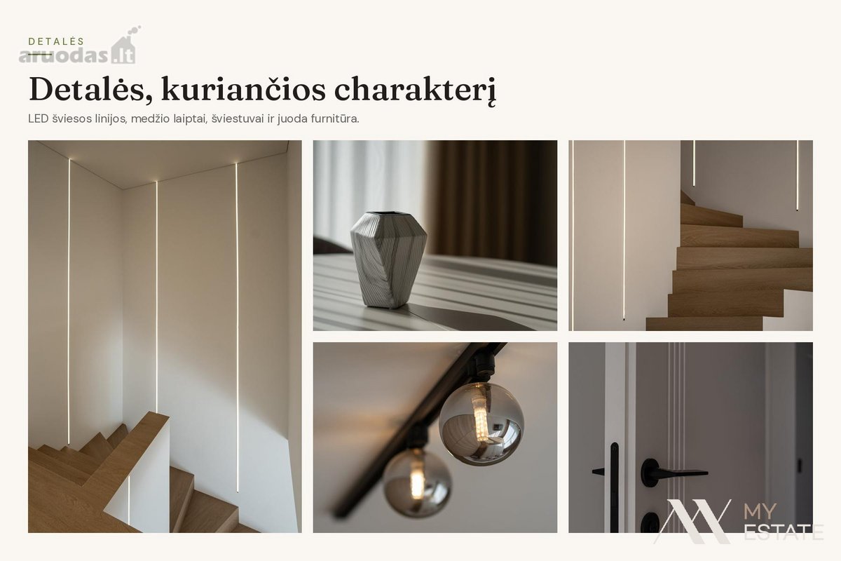 Modernus, pilnai įrengtas A++ klasės namas - nuotraukos Nr. 39