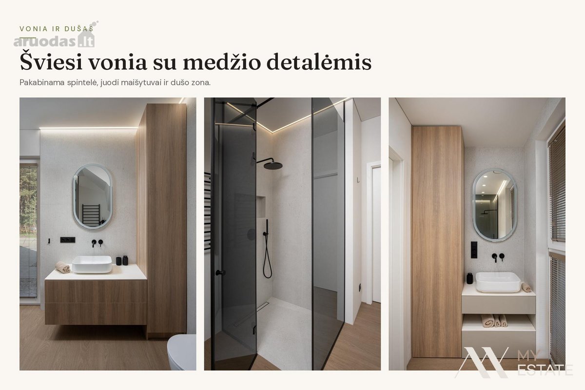 Modernus, pilnai įrengtas A++ klasės namas - nuotraukos Nr. 28