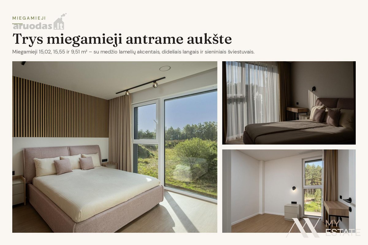Modernus, pilnai įrengtas A++ klasės namas - nuotraukos Nr. 20