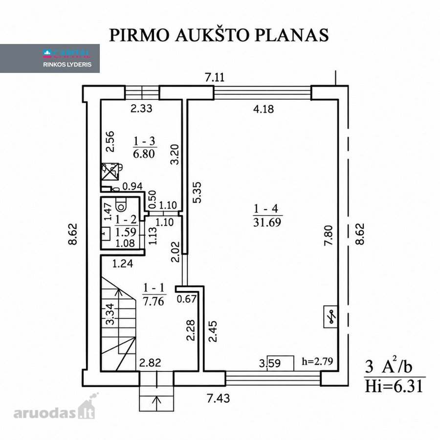 Namai Miško Pašonėje - nuotraukos Nr. 34