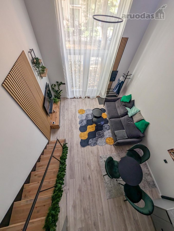 Jaukus, naujai įrengtas, išmanus loftas.  - nuotraukos Nr. 3