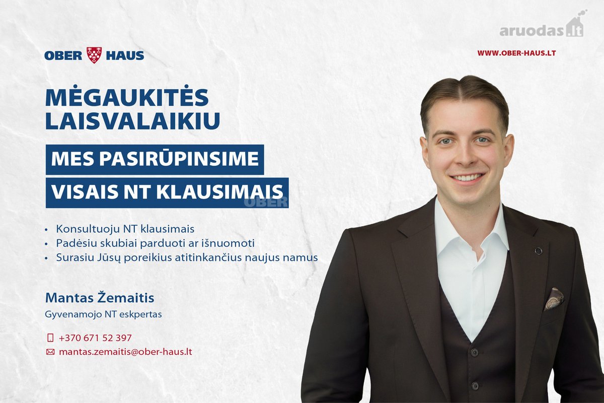 Vieno aukšto namas su erdviu sklypu - nuotraukos Nr. 31
