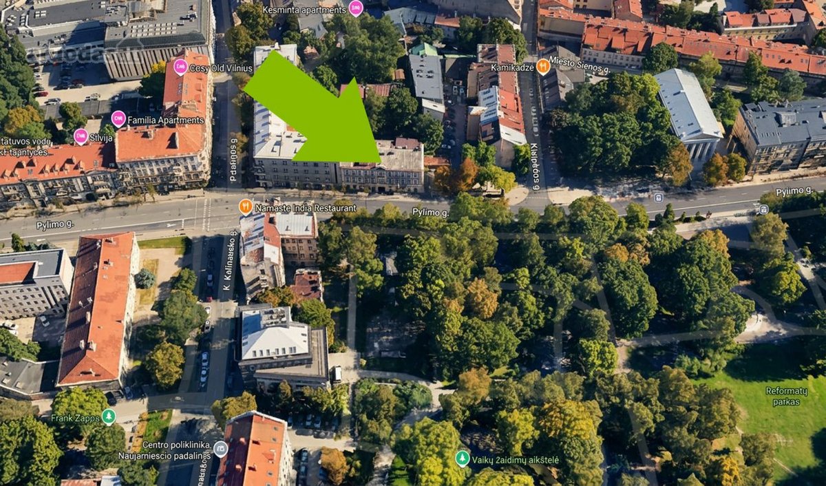 Išnuomojamas suremontuotas 2 kambarių butas - nuotraukos Nr. 17