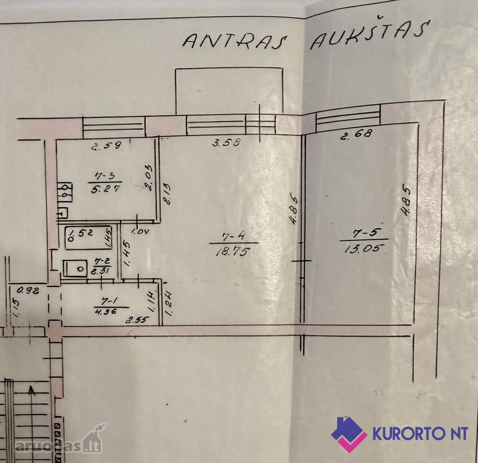 2 kambarių butas Vytauto g. Palangoje - nuotraukos Nr. 28