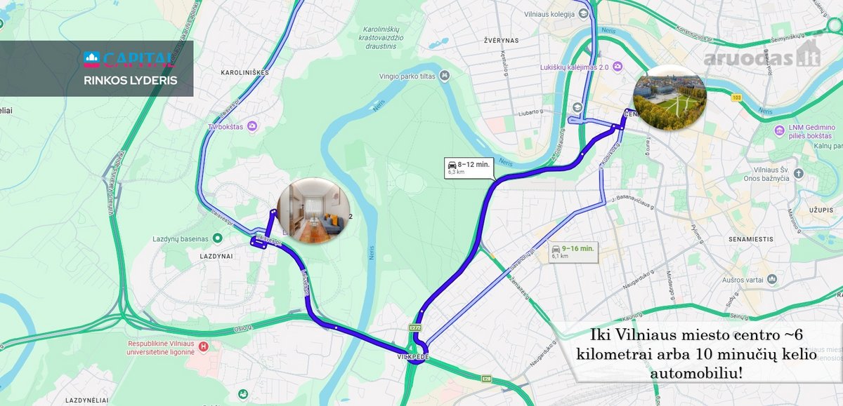 Nuomojamas Jaukus 1 Kambario Butas, - nuotraukos Nr. 25