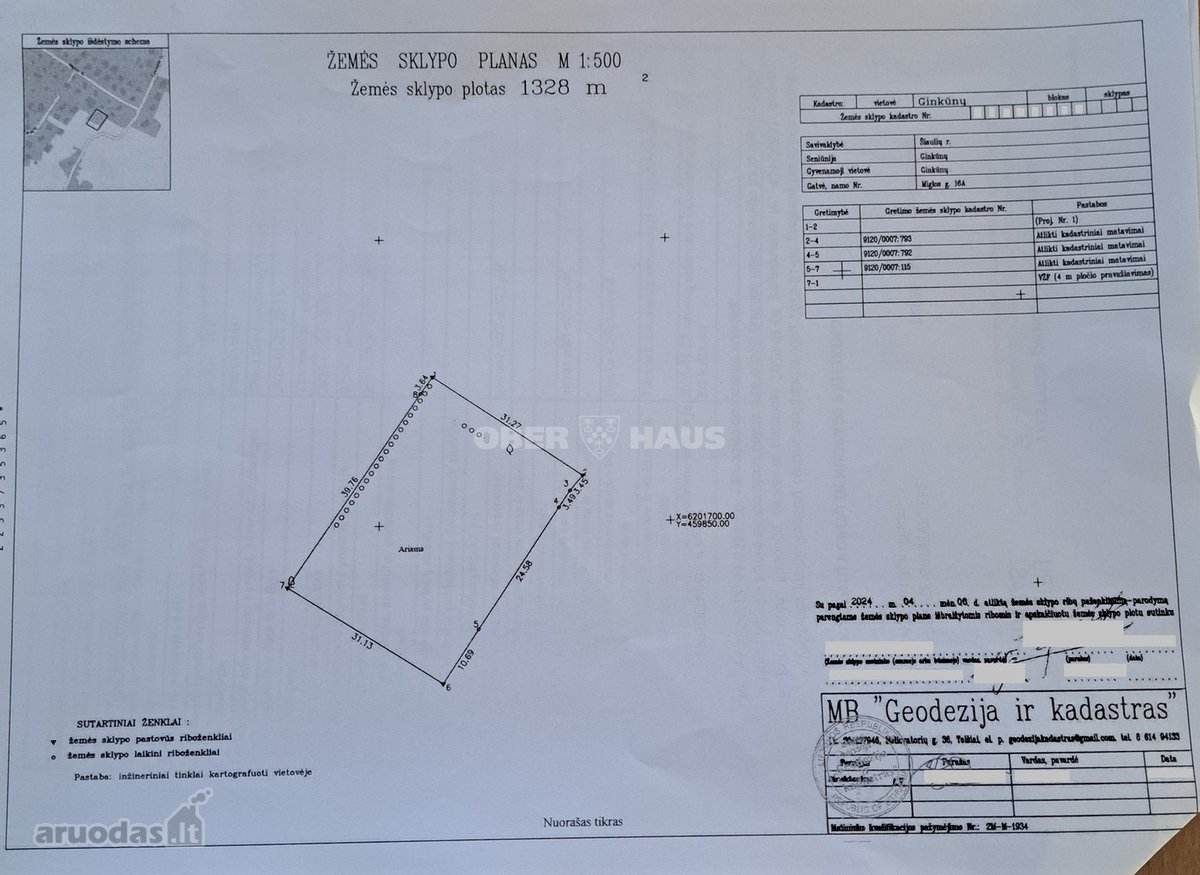 Parduodamas namų valdos sklypas Miglos g. 16a - nuotraukos Nr. 10