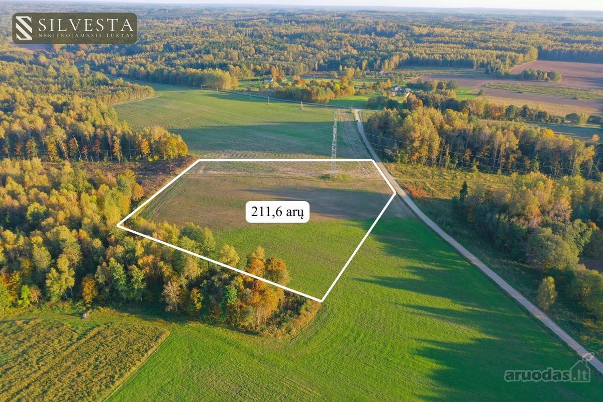 Parduodama sklypo dalis, Žybartonys, 211.6 a - nuotraukos Nr. 2
