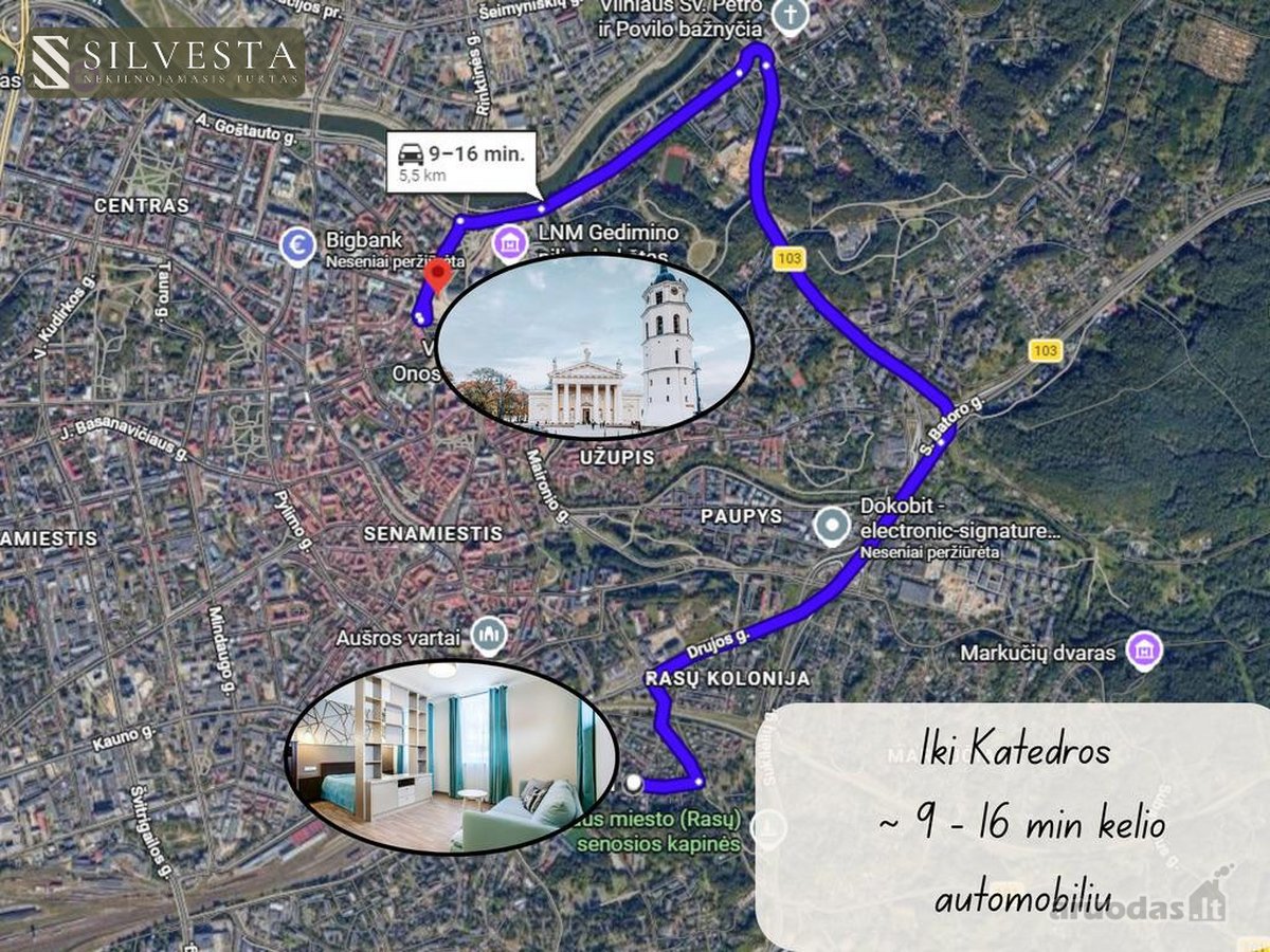Dvi Studijos Su Atskirais Įėjimais – Idealus - nuotraukos Nr. 40