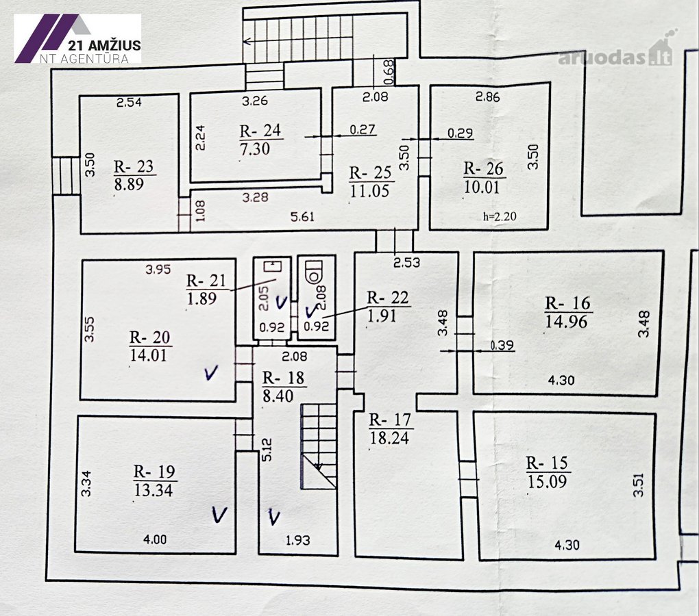 Parduodamos 146,83 m² Patalpos Garažas - nuotraukos Nr. 20