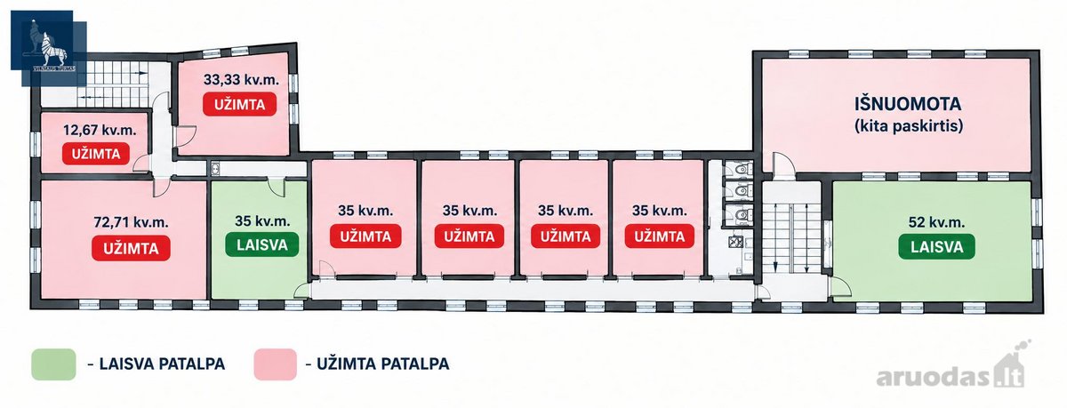 Nuomojamos Tvarkingos Ir Įvairiai Veiklai - nuotraukos Nr. 11