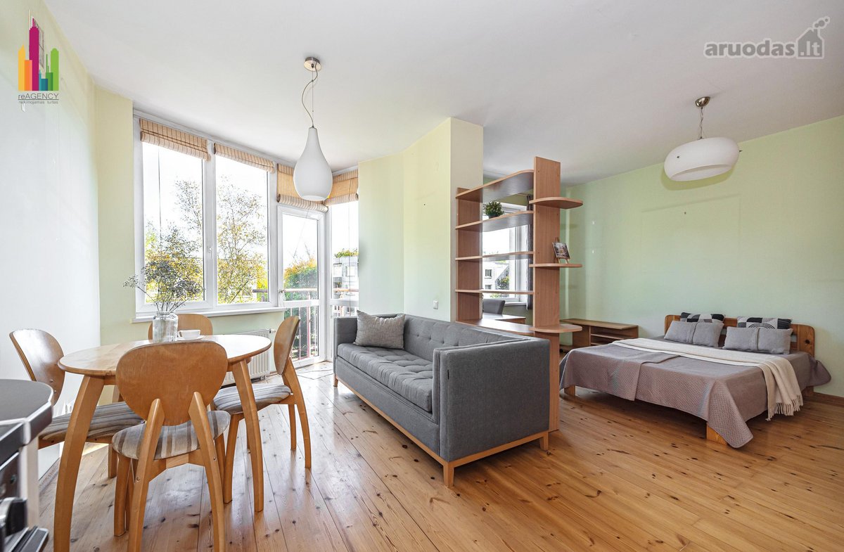 Šviesus 1 Kambario Butas Šiaurės Miestelyje, - nuotraukos Nr. 10