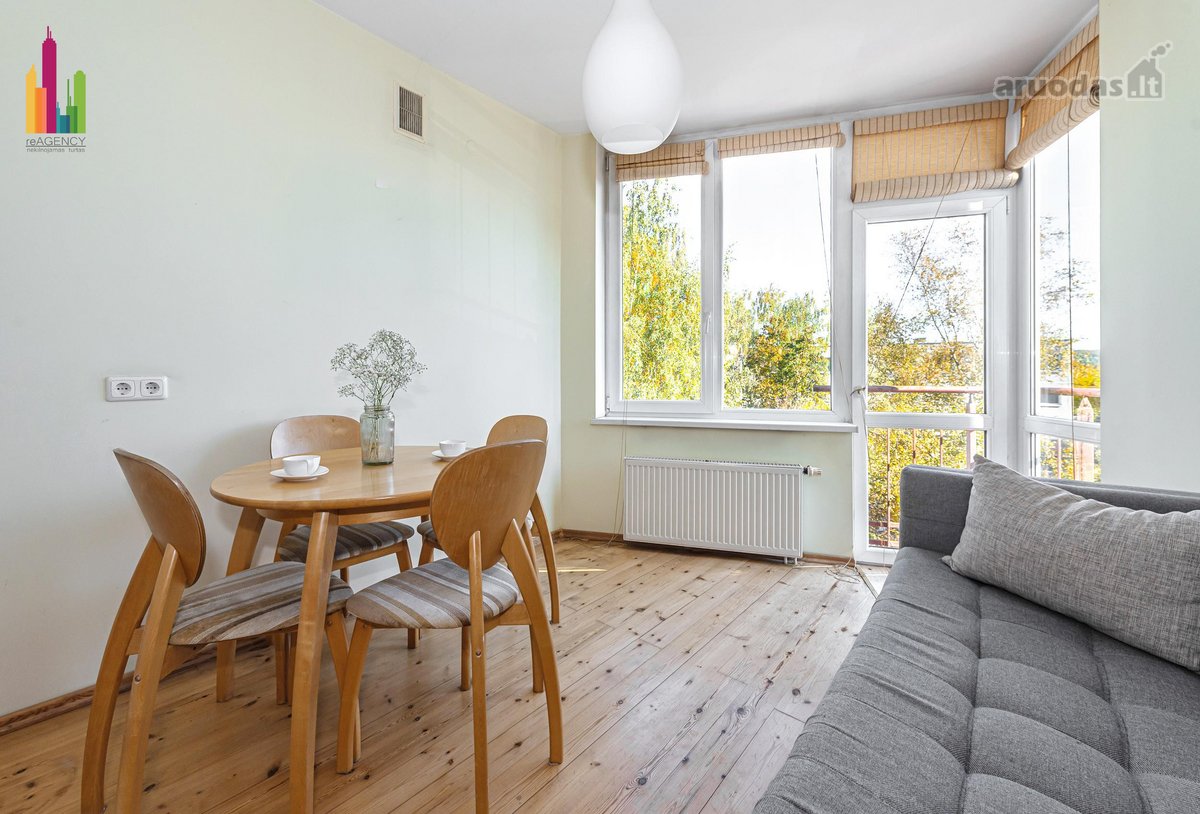 Šviesus 1 Kambario Butas Šiaurės Miestelyje, - nuotraukos Nr. 11