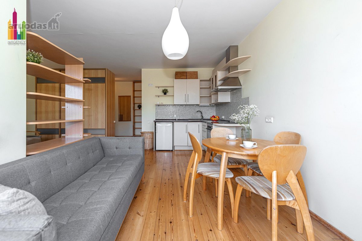 Šviesus 1 Kambario Butas Šiaurės Miestelyje, - nuotraukos Nr. 16