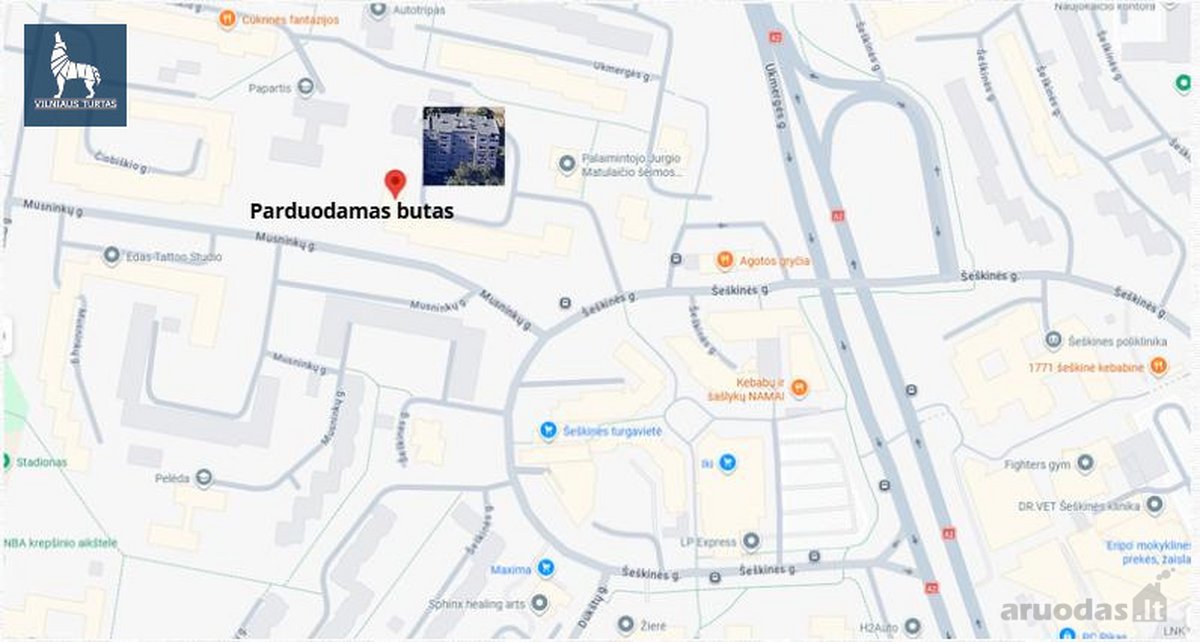 Parduodamas 3 Kambarių, 61,66 M² Butas - nuotraukos Nr. 12