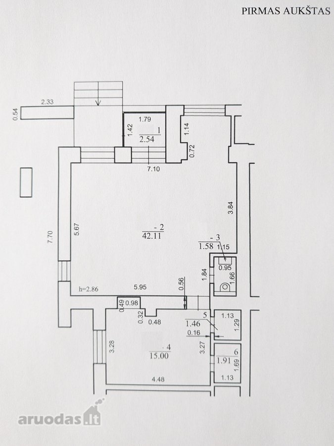 Suremontuotos 65 Kv.m Administracinės - nuotraukos Nr. 6