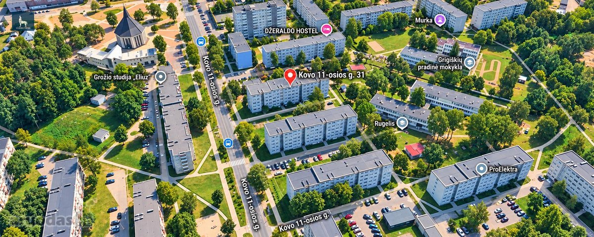 Jaukus Ir Tvarkingai Įrengtas 1 K. Butas - nuotraukos Nr. 16