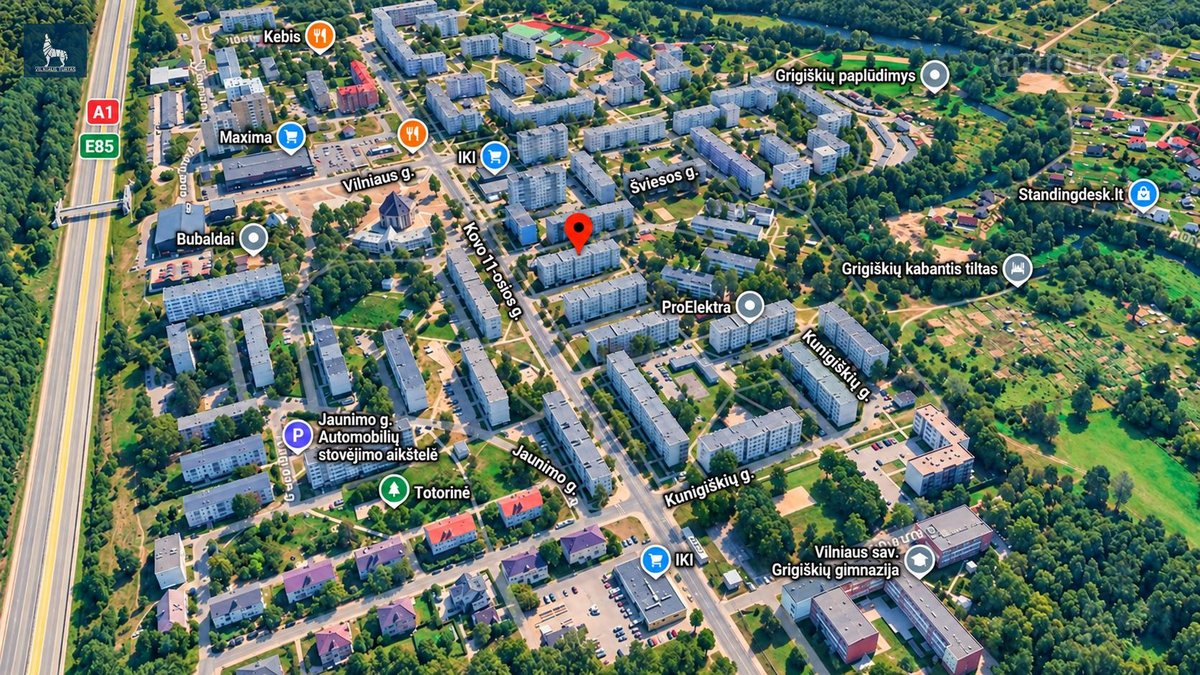 Jaukus Ir Tvarkingai Įrengtas 1 K. Butas - nuotraukos Nr. 17