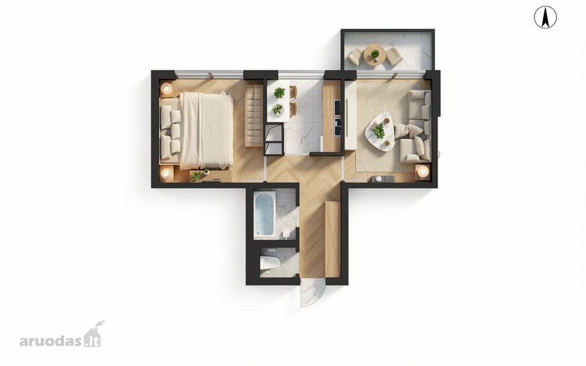 Parduodamas butas, kuriam laikas sukurti - nuotraukos Nr. 8