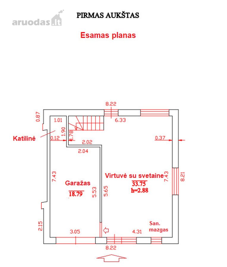 Išskirtinėje Romainių vietoje parduodamas 104 - nuotraukos Nr. 17