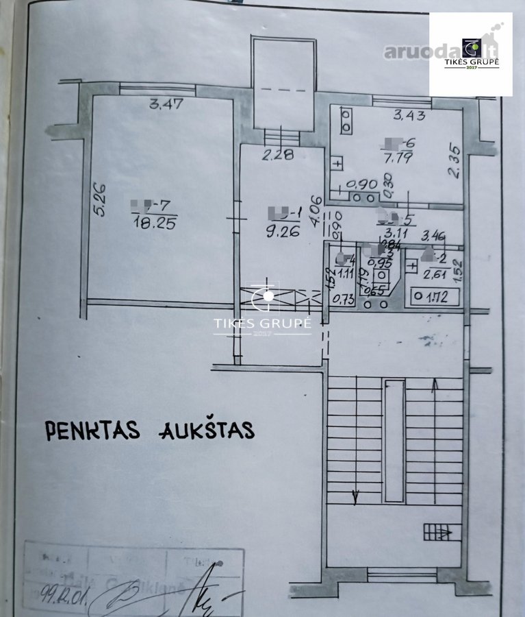Parduodamas 1 kambario butas su holu Kuncų gatvėje - nuotraukos Nr. 26