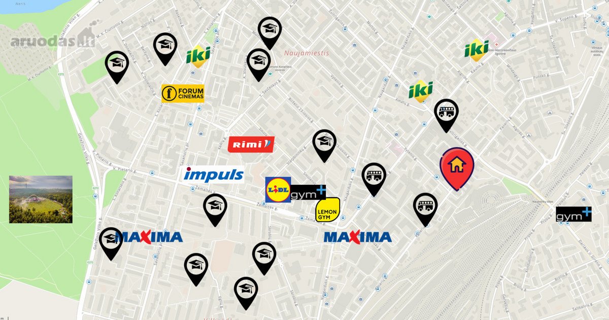 Parduodamas funkcionaliai išplanuotas 2 - nuotraukos Nr. 14
