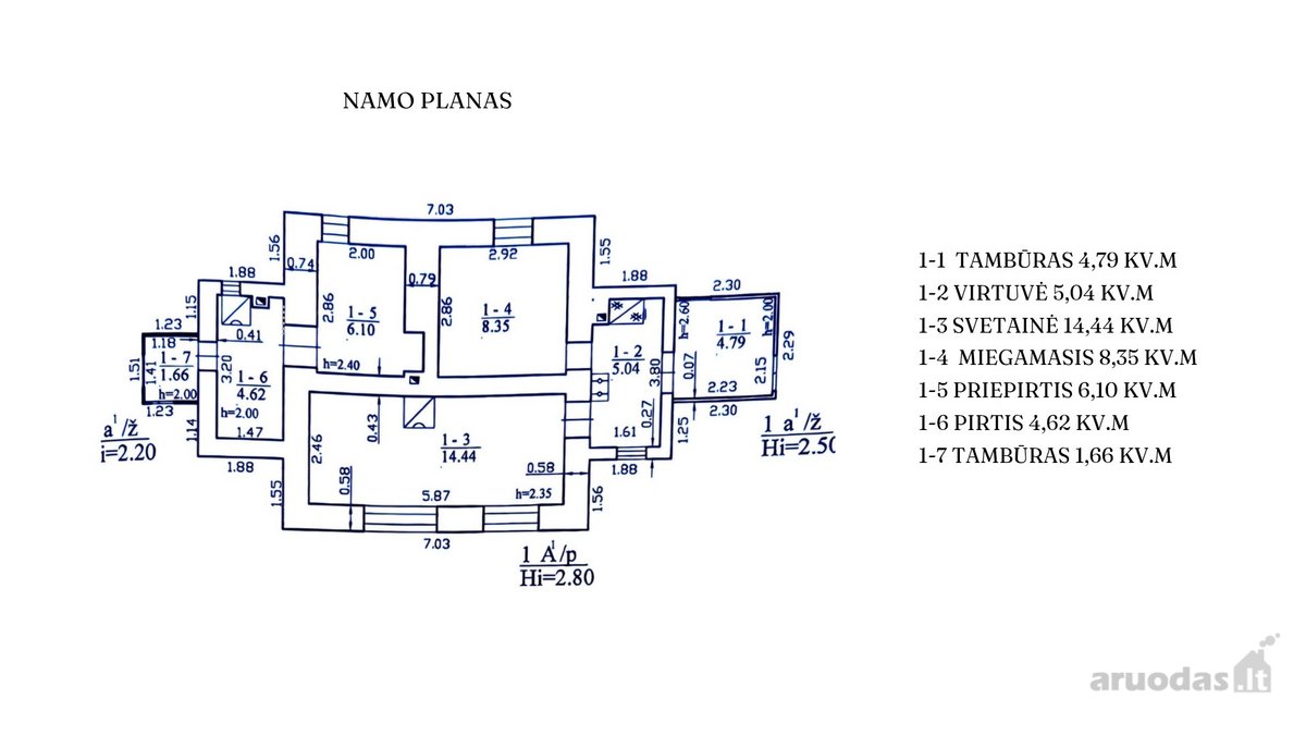 Parduodamas Nedidelis Mūrinis Namas Linkaičių - nuotraukos Nr. 13