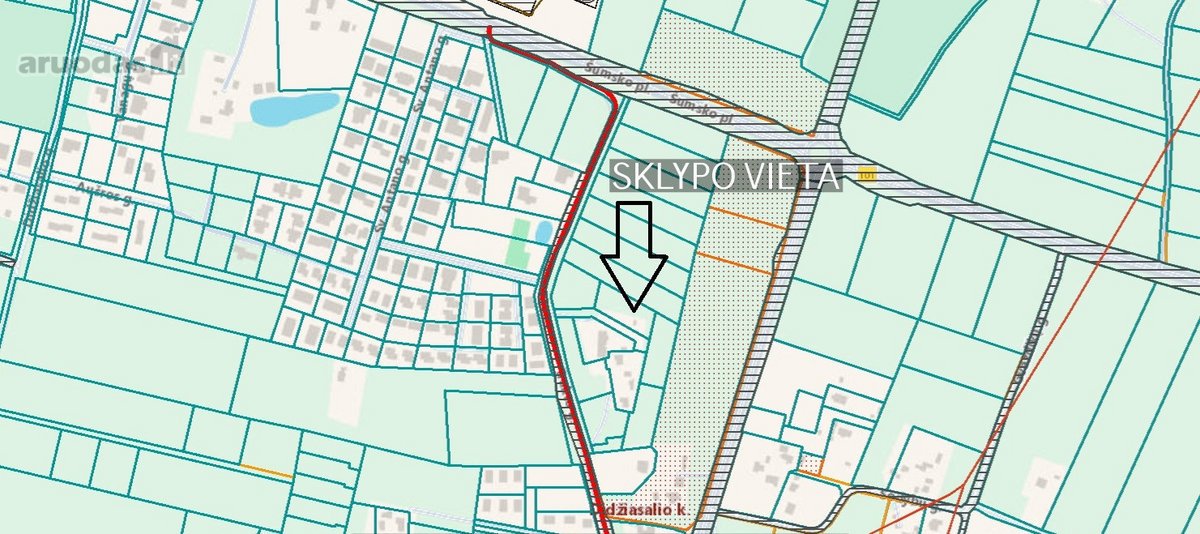 Parduodamas namų valdos sklypas Trakto - nuotraukos Nr. 9