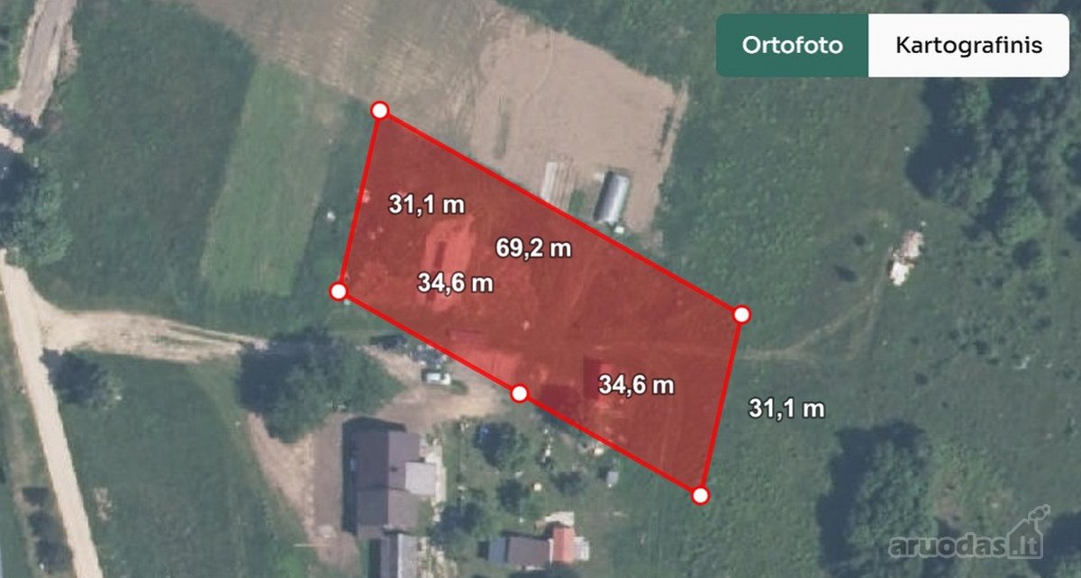 Parduodamas namų valdos sklypas Trakto - nuotraukos Nr. 2