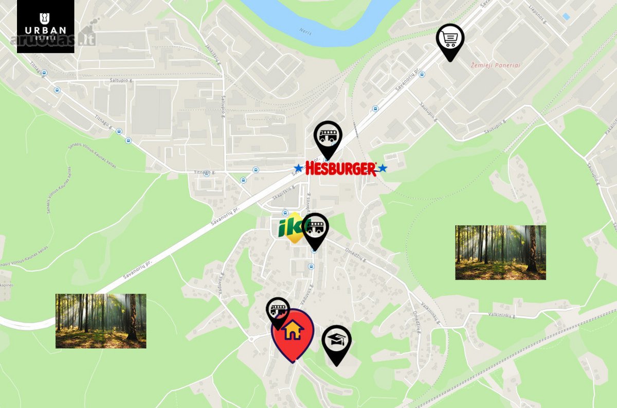 Saulėtas, Jaukiai Įrengtas Butas Su Vaizdu Į - nuotraukos Nr. 21