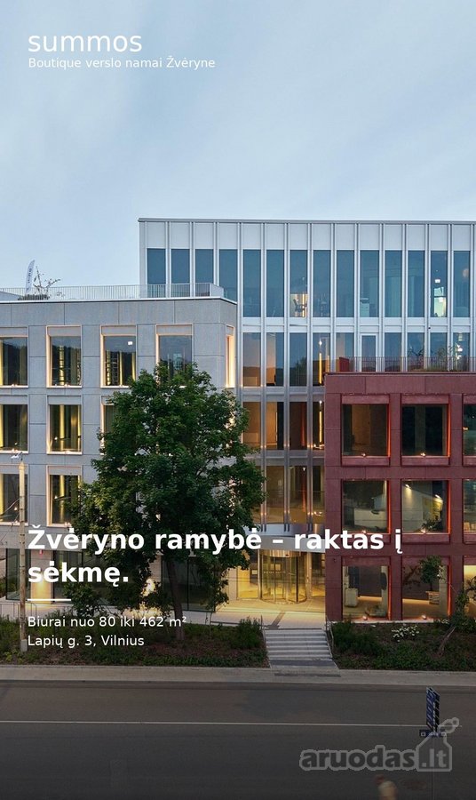 Nuomos galimybė A+ klasės verslo namuose - nuotraukos Nr. 5