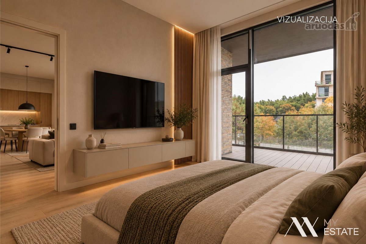 Parduodamas 85 % baigtumo apartamentas - nuotraukos Nr. 12